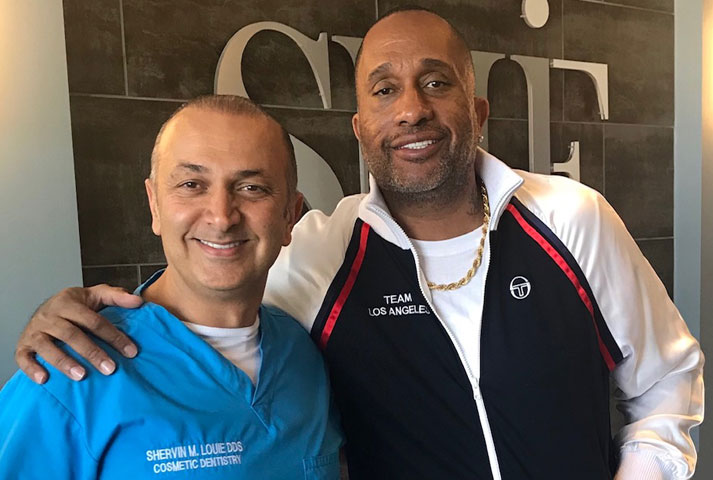 Dr. Shervin Louie and Kenya Barris